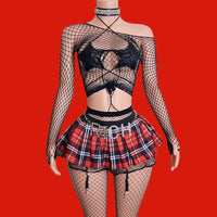 Late For Class| Exotic Ravewear Set