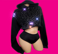 Lola II| Crop Hoodie