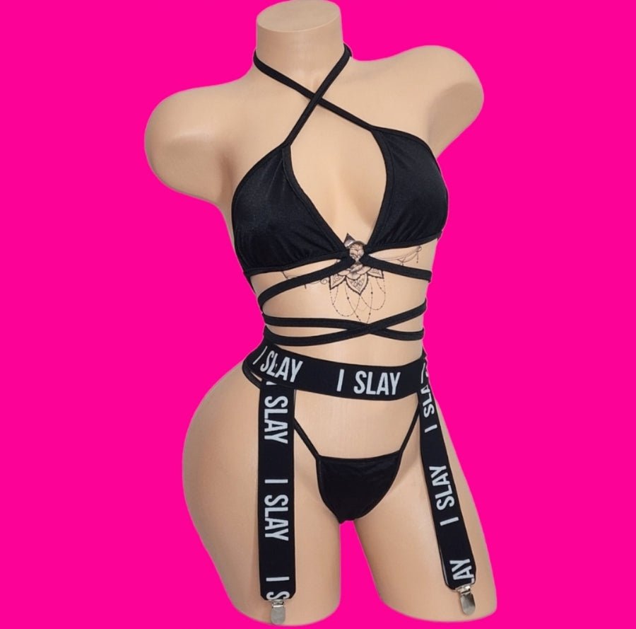Exotic Custom Garter Belt| Rave Wear| Stripper Outfits| XPRESSIONVILLE Exotic Custom Garter Belt| Rave Wear| Stripper Outfits| XPRESSIONVILLE