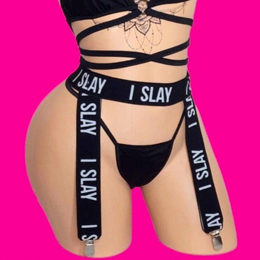 Slow Motion| Exotic Garter Belt