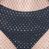 Can't Be Friends| Rhinestone Fishnet Dress