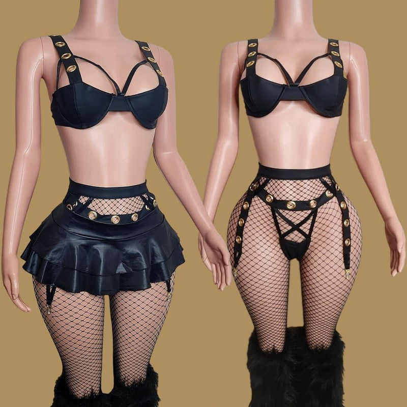 Cage Babe| Exotic Lingerie Set