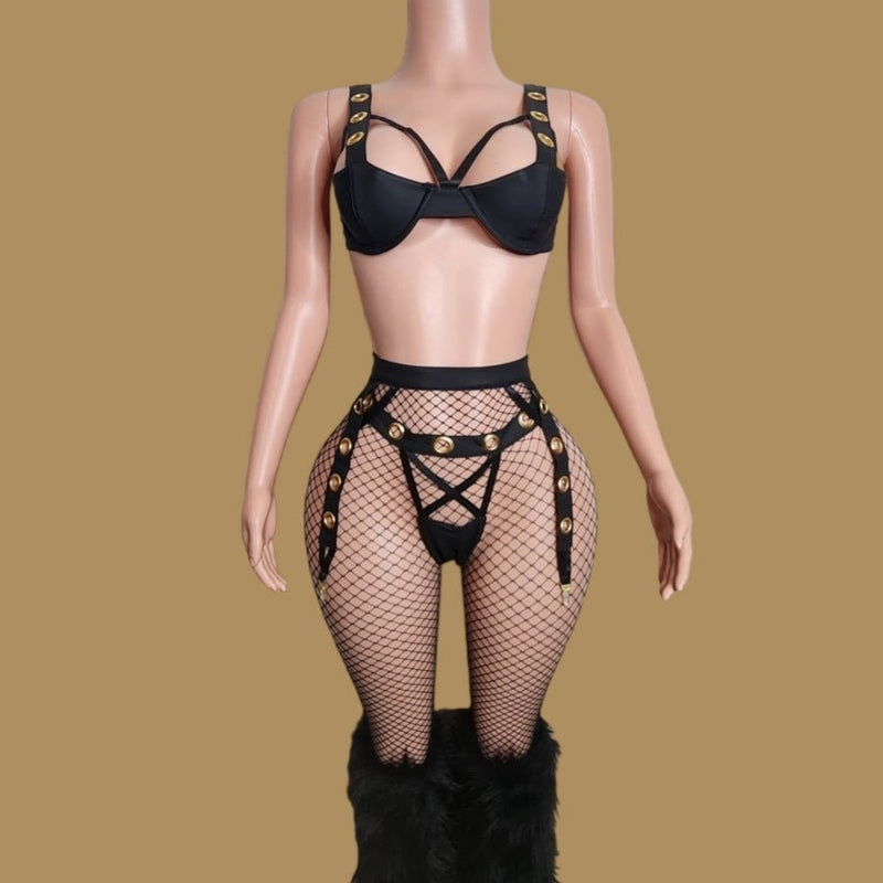 Cage Babe| Exotic Lingerie Set