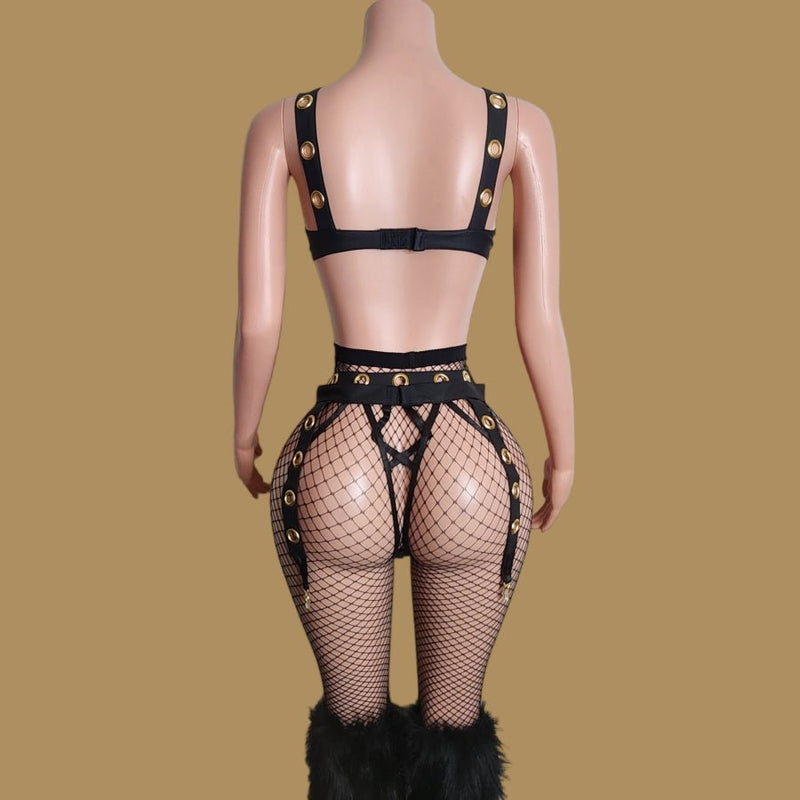 Cage Babe| Exotic Lingerie Set