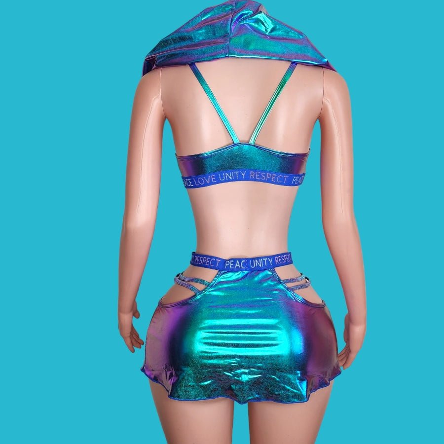 Peace Love Unity Respect II| Exotic Skirt Set