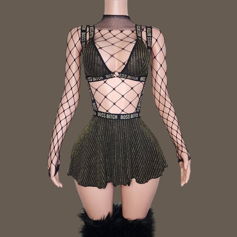 Im Bossy II| Exotic Rave Dancewear