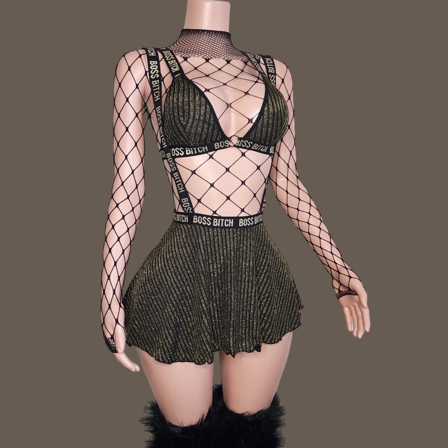 Im Bossy II| Exotic Rave Dancewear