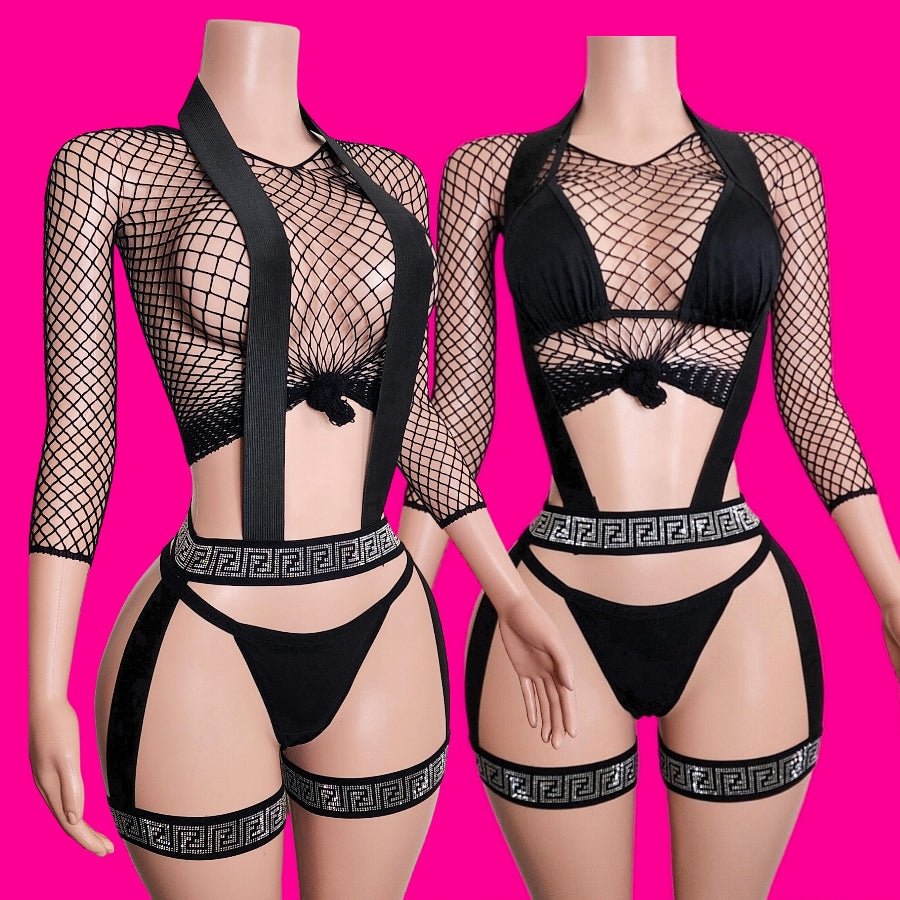 Hustle Is My Middle| Exotic Rave Dancewear