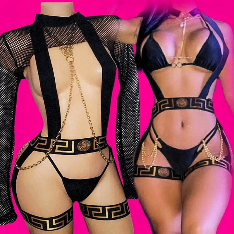 Hustle Is My Middle| Exotic Rave Dancewear