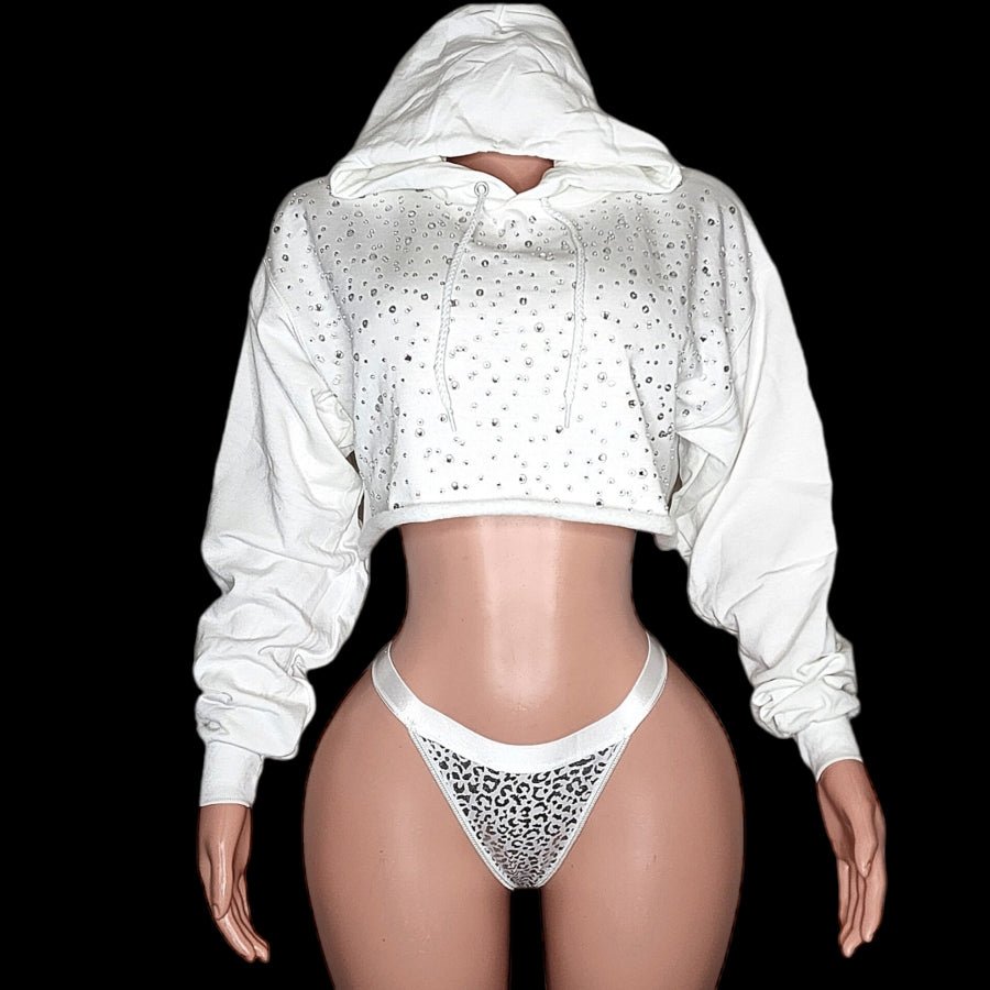 Lola| Crop Hoodie