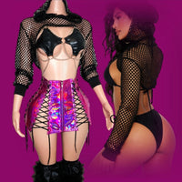 Do Me Right| Fishnet Hoodie