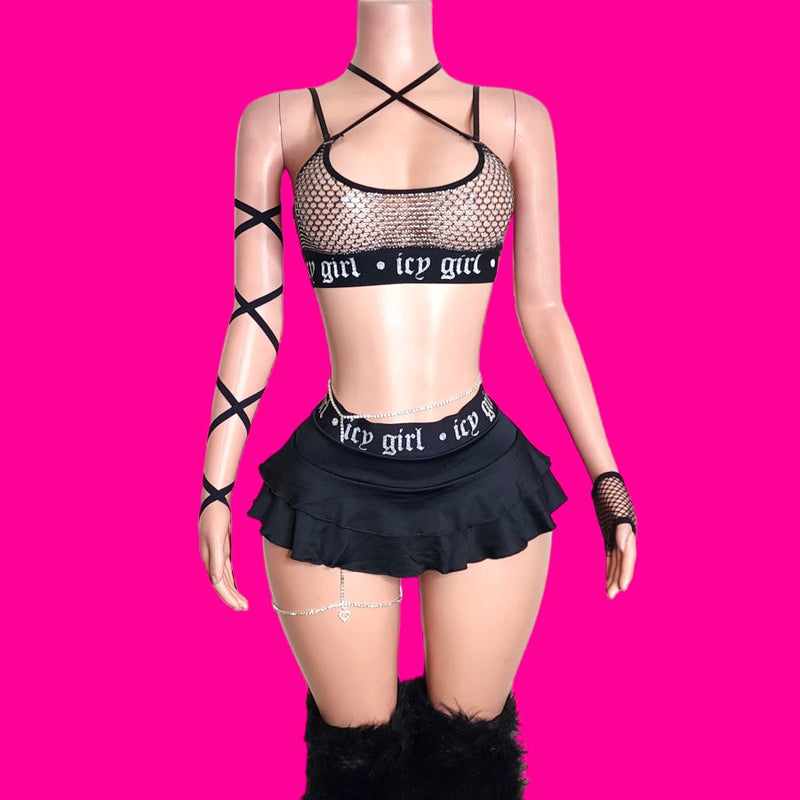 Icy Girl| Bralette & G-String