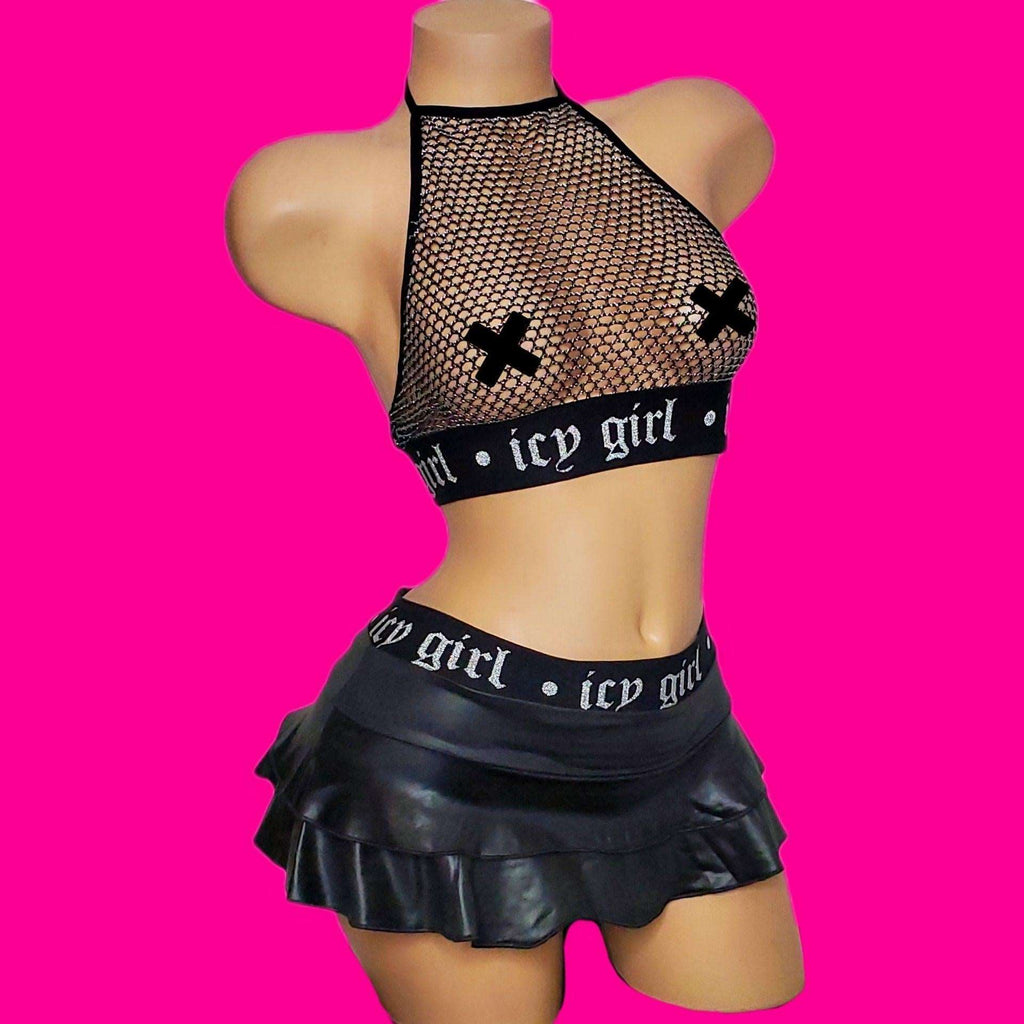 Icy Girl Halter Top & Panty - SELF Xpression