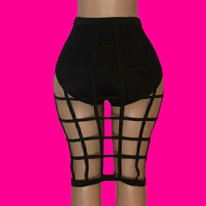 Woo| Bandage Skirt - SELF Xpression