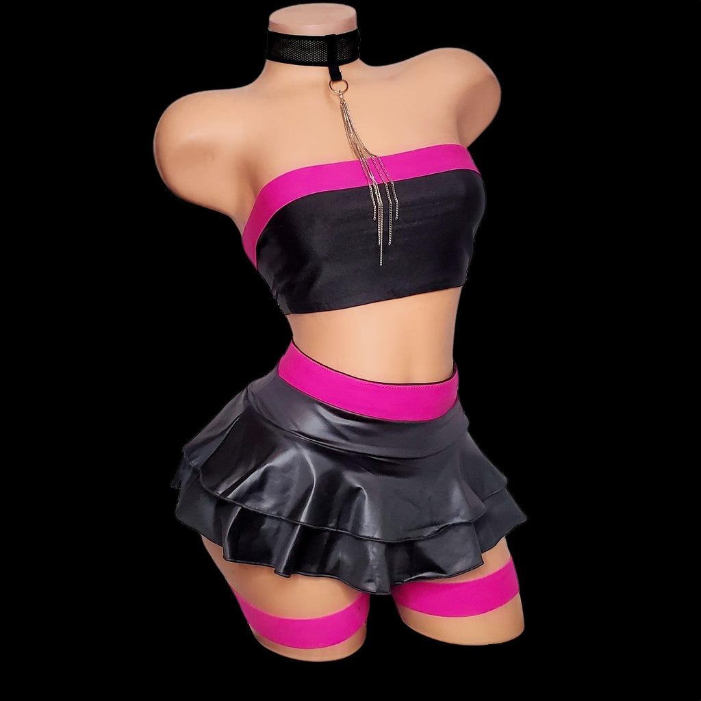 Mind Yo Business| Mini Skirt Set - SELF Xpression