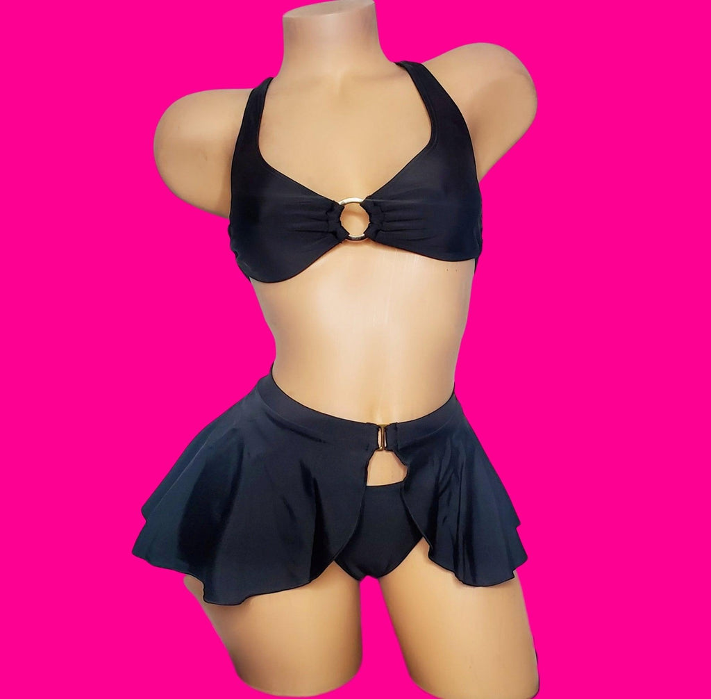 Daydream III| Exotic Bikini Mini Skirt Set - SELF Xpression