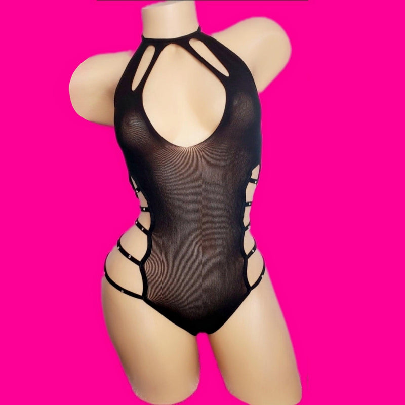 Remy| Cutout Thong Bodysuit - SELF Xpression