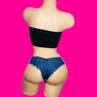 In Those Denim| Bandeau Set - SELF Xpression