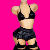 Lovely Black | Exotic Skirt Set - SELF Xpression