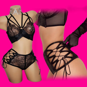 Cant Touch This| Exotic Lingerie Set
