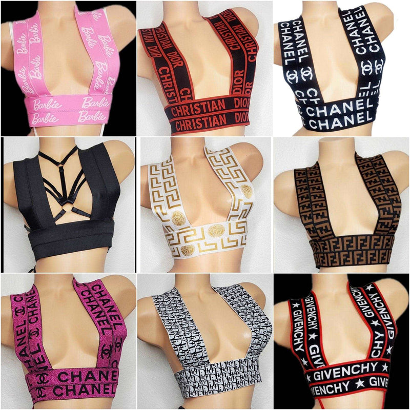 Damage Control| Exotic Bandaged Crop Top - SELF Xpression