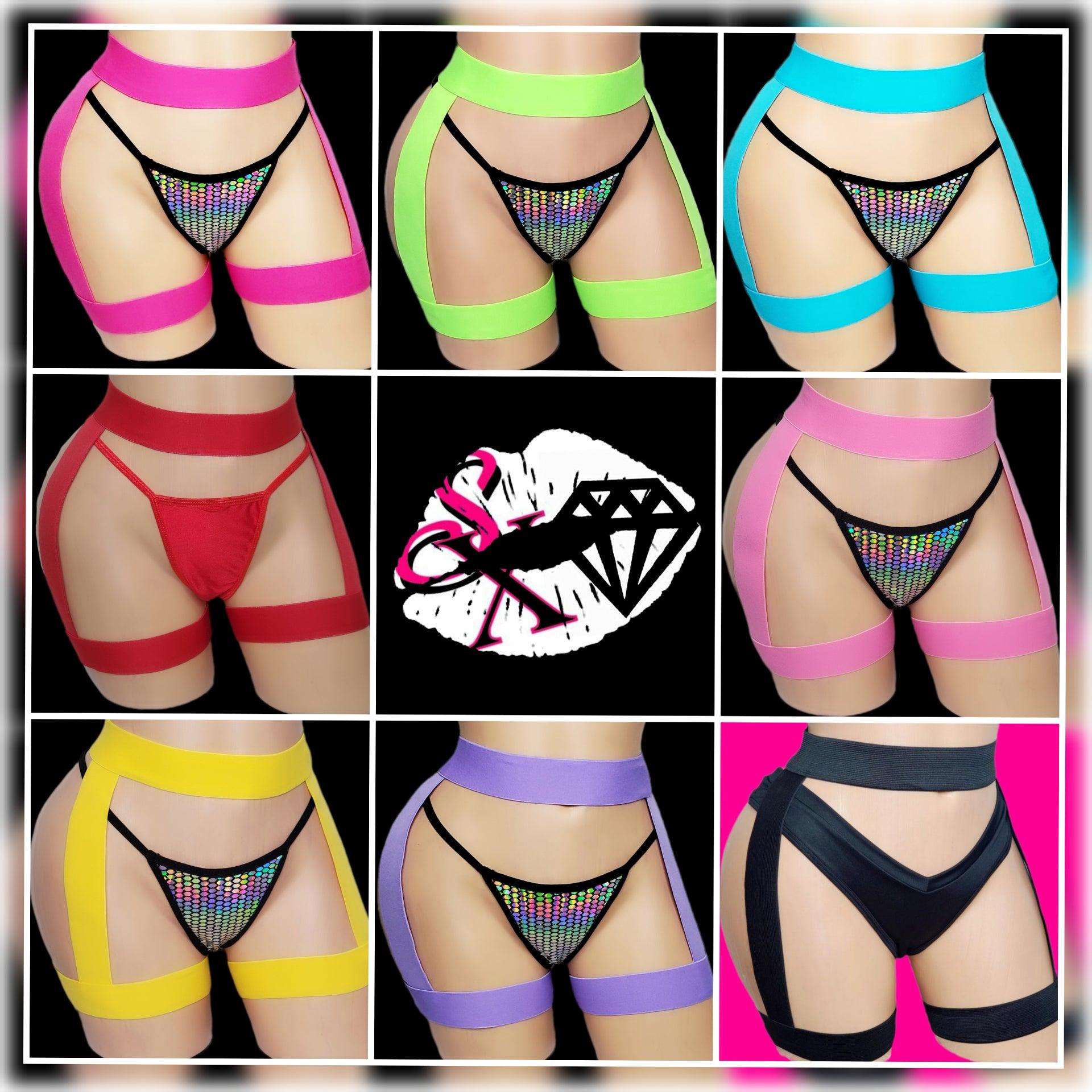 Exotic Bandage Garter Belt Rave Wear Stripper Clothes BDSM| SELF XPRESSION Exotic Bandage Garter Belt Rave Wear Stripper Clothes BDSM| SELF XPRESSION