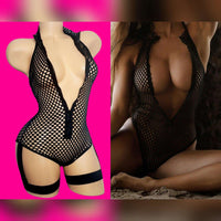 Catch Me Outside| Fishnet Bodysuit - SELF Xpression