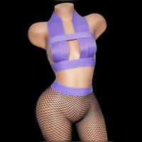 Girl Bawse| Exotic Harness Top - SELF Xpression