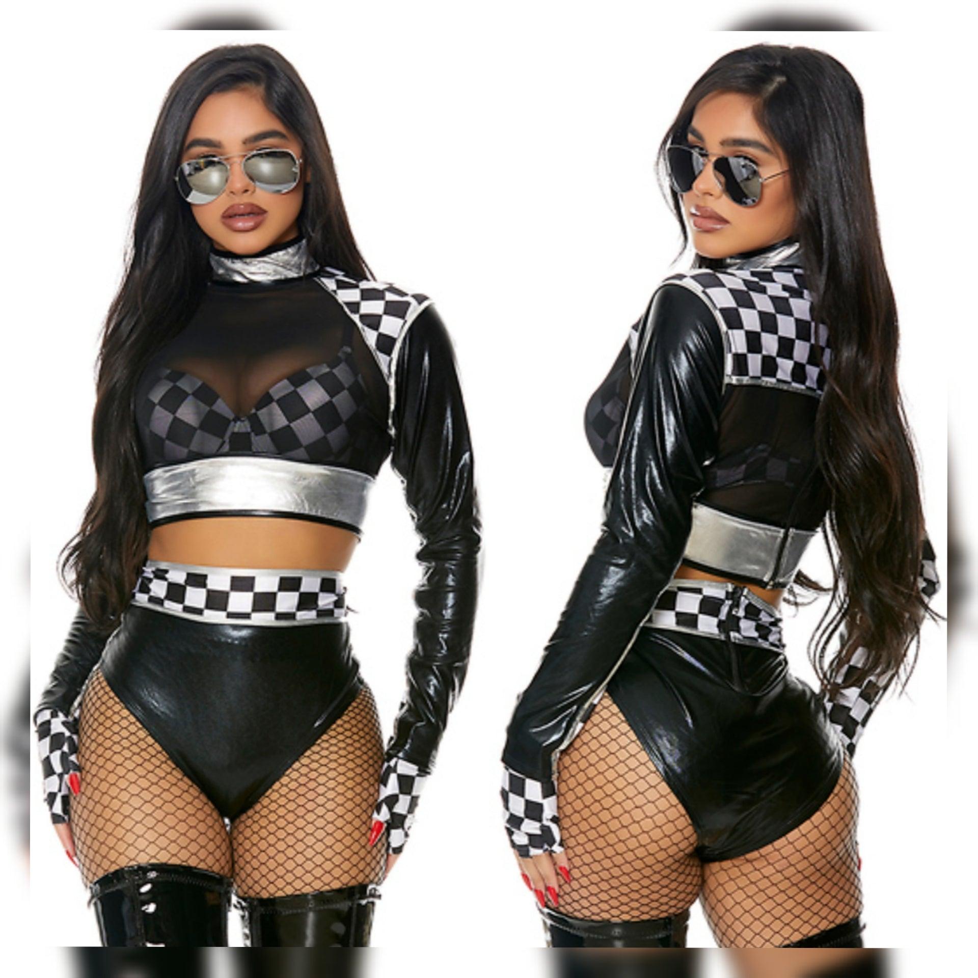 Sexy race car costume cheap