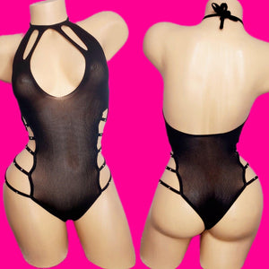 Remy| Cutout Thong Bodysuit - SELF Xpression