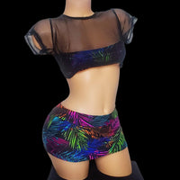 Tropical Girl II|  Cheeky Mini Skirt Set - SELF Xpression