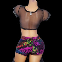 Tropical Girl II|  Cheeky Mini Skirt Set - SELF Xpression