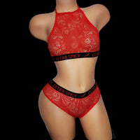 Extra Spicy| Lace Bralette Set - SELF Xpression