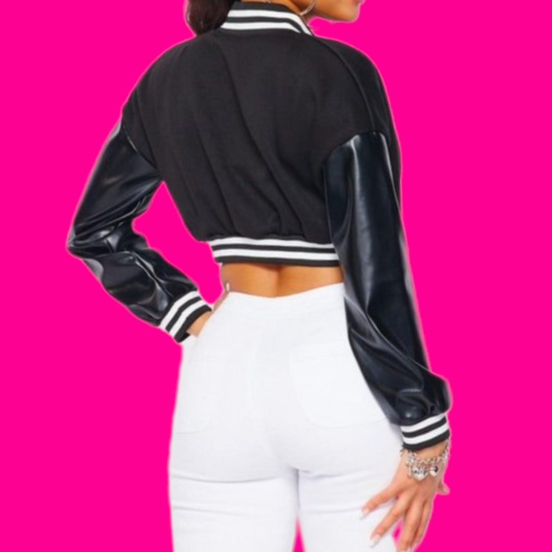 Sneaky Link| Crop Jacket - SELF Xpression