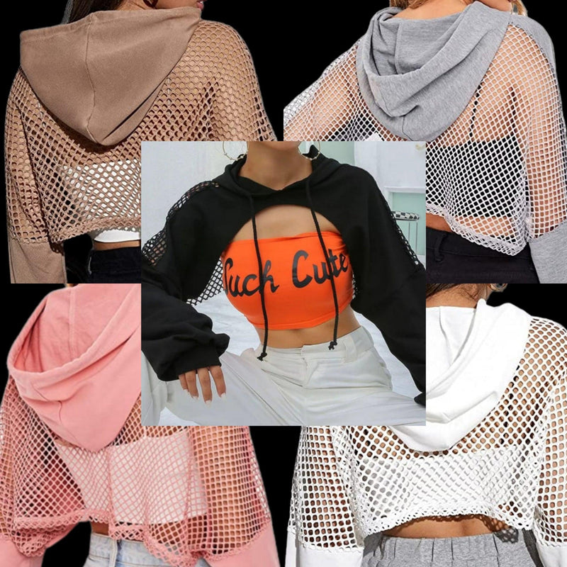 My Boo| Crop Hoodie - SELF Xpression