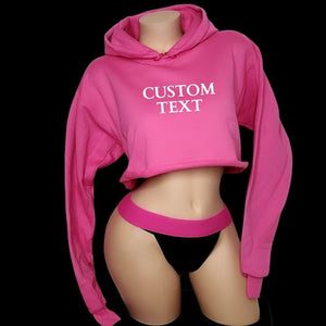 CUSTOM| Crop Hoodie II - SELF Xpression