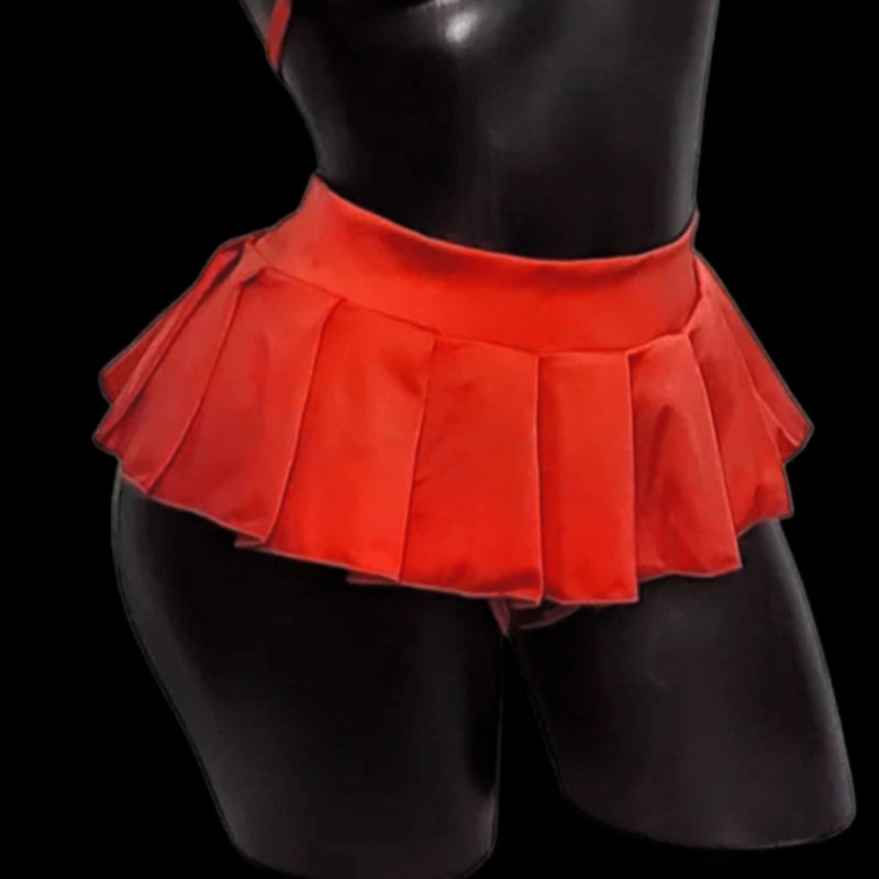 Dynasty| Pleated Mini Skirt