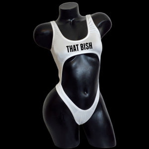 Drive Thur Affair| Thong Bodysuit