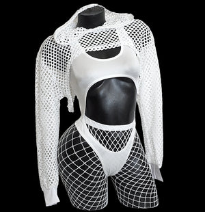 Do Me Right| Fishnet Hoodie