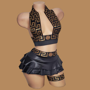 Chuchi| Mini Skirt Set