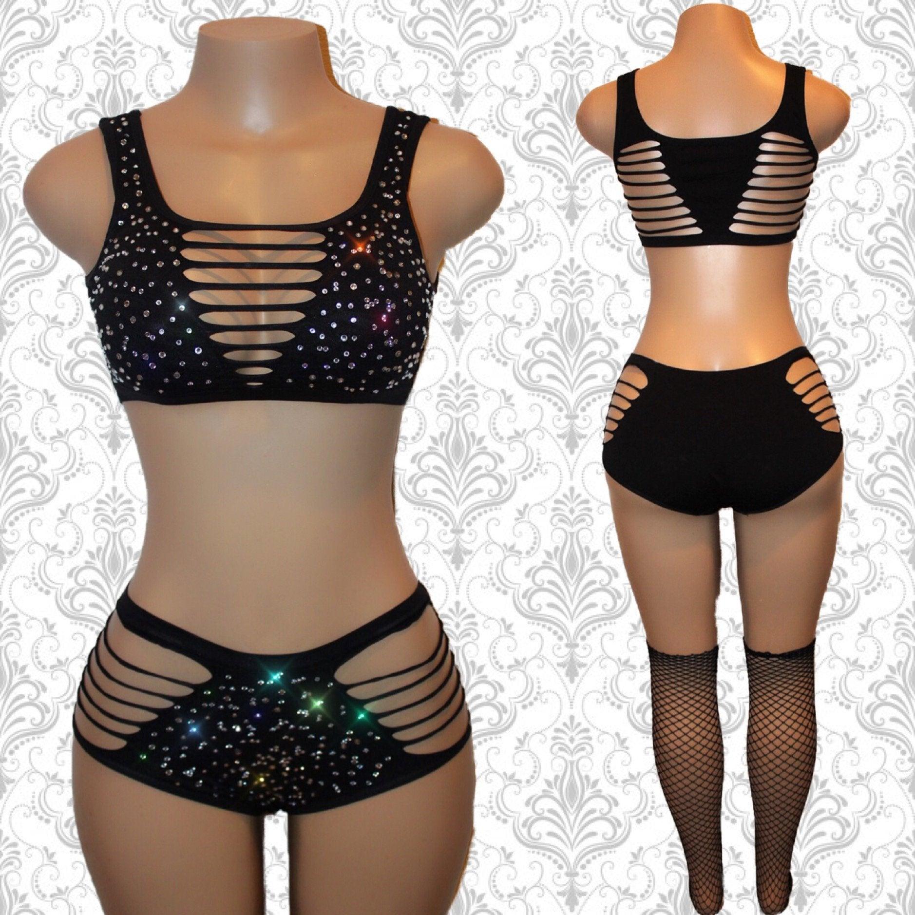 Rave Dancewear| Stripper Outfit| Exotic Dance Wear Rave Dancewear| Stripper Outfit| Exotic Dance Wear