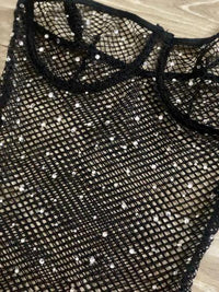 Fishnet Bodysuit Stripper Outfit, Exotic Dance wear Bdsm Teddy Boudoir Erotic Lingerie, Sexy Lingerie, Boudoir, Stripper Clothes Ravewear