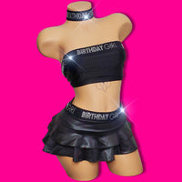 Mind Yo Business III| Mini Skirt Set